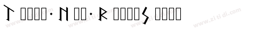 Times New RomanS字体转换